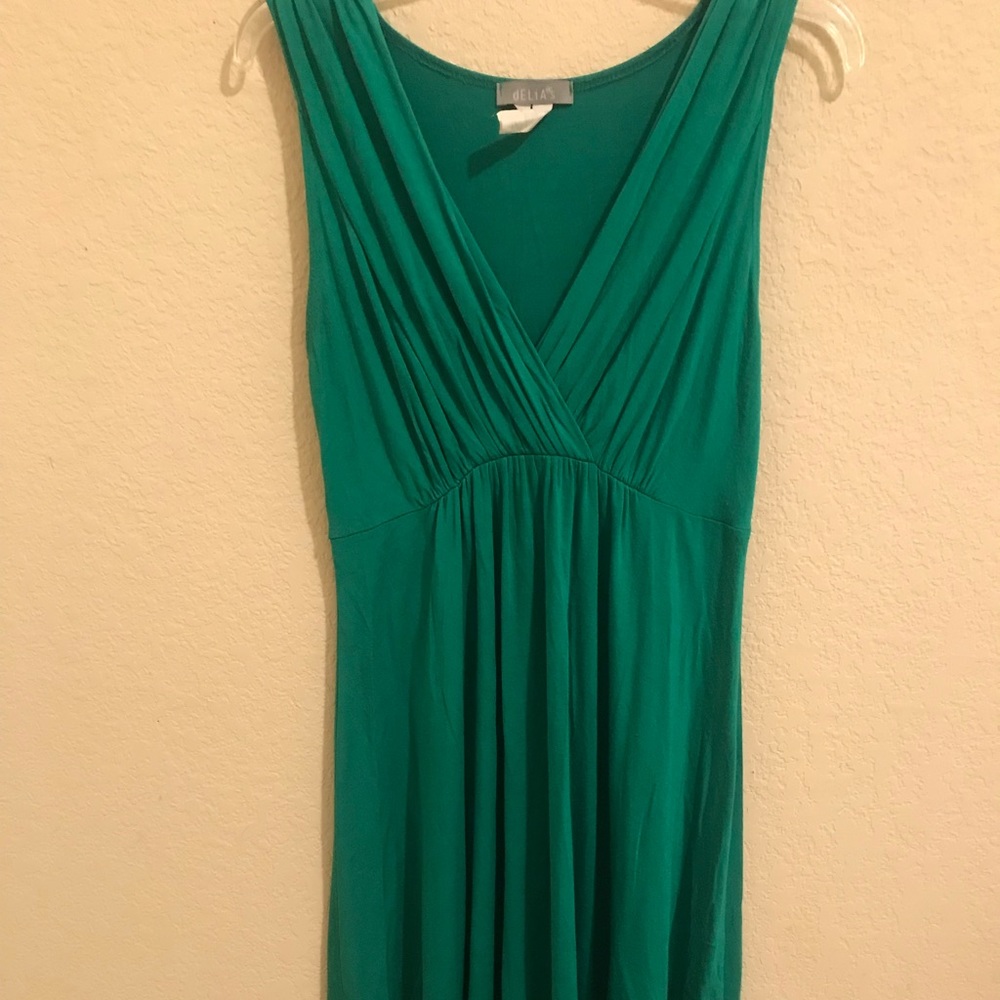 Green dress